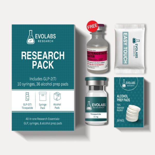 GLP-2 (T) Research Pack – Includes 30mL Hospira® Bac Water